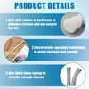 2Pcs Window Bars Security, Adjustable Sliding Door Guard Window Lock