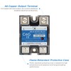 CGELE Solid State Relay SSR-25DD with Heat Sink DC to