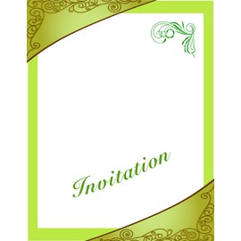 200 Bright Lime Green 65lb Cover|Card Paper - 5 X 7 Inches Photo|Card|Frame Size - 65 lb/pound Light Weight Cardstock - Quality Printable Smooth Surface for Bright Colorful Results