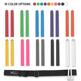 Trained Flag Football Set – Adjustable Flag Football Belt with 2 Flags & Audible Pop – Durable Flag Football Gear for Youth, Kids & Adults