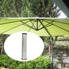 Adjustable Patio Umbrella Holder Outdoor Deck Umbrella Mount with Screws