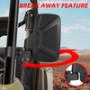 OFIG UTV Side Mirrors And UTV Center Mirror for 1.6"