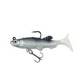 Orurdo Fishing Gear qb100155a01n0 Swimbait, Worm Jig, 3.1 inches (8 cm), 0.4 oz (12 g), Realistic Soft Lure, Perfect Lure for Children and Women Who Can't Wear Bait, A Set, 5 Pieces