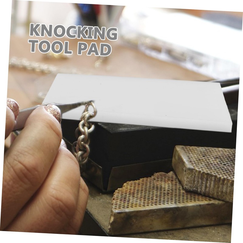 TEHAUX Jewelry Crafting Pad PU Stamping Board for DIY Jewelry