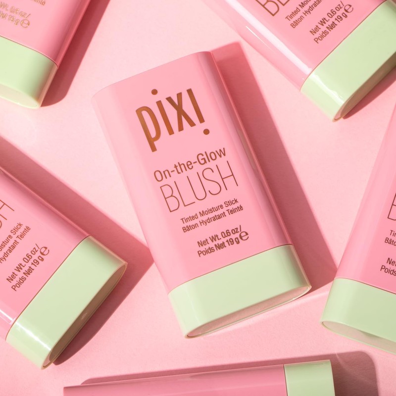 Pixi On-the-Glow Blush - Fleur, Hydrating Tinted Moisture Blush Stick