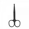 Black Safety Nose Hair Scissors 6ea
