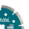 Makita E-02076 X-Lock 125mm Diamond Wheel, Segmented