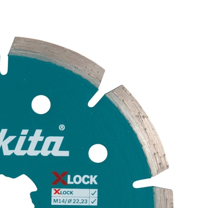 Makita E-02076 X-Lock 125mm Diamond Wheel, Segmented