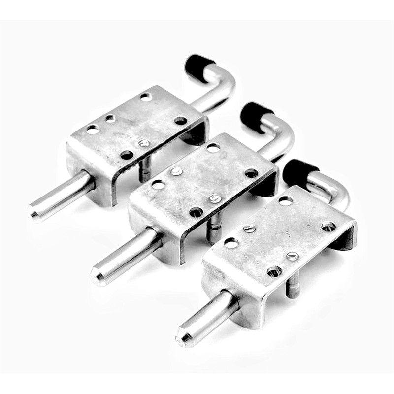 1PCS Spring Loaded Latch,Stainless Steel 304 Security Barrel Bolt Latch