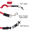 Qaziuy 2Pcak Kayak Paddle Leash, Elastic Kayak Paddle Rope with