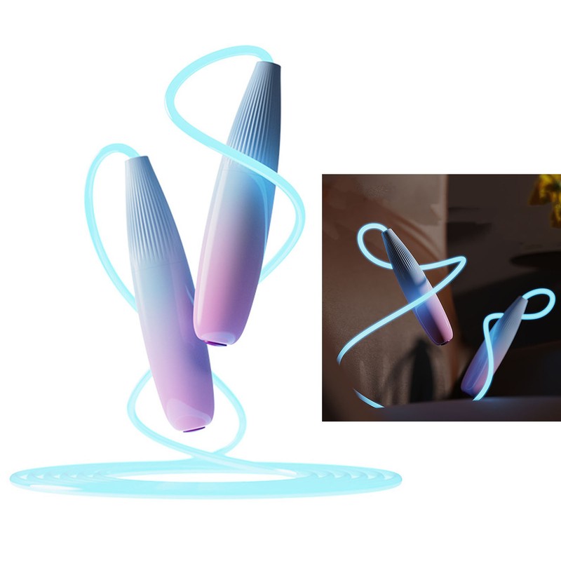 Luminous Skipping Rope Streamlined Design Cool Beautiful Glowing Jump Rope