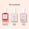 Manucurist Active Icons Trio Raspberry Bright & Plump Set