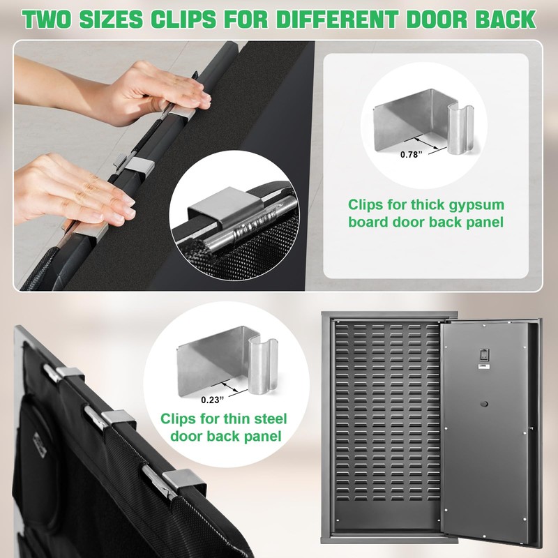 NEXT STATION Gun Safe Door Organizer,Gun Safe Door Panel Organizer