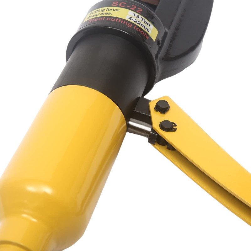 Gdrasuya10 Hydraulic Rebar Cutter, Pro Hydraulic Rebar Cutter Handheld Steel