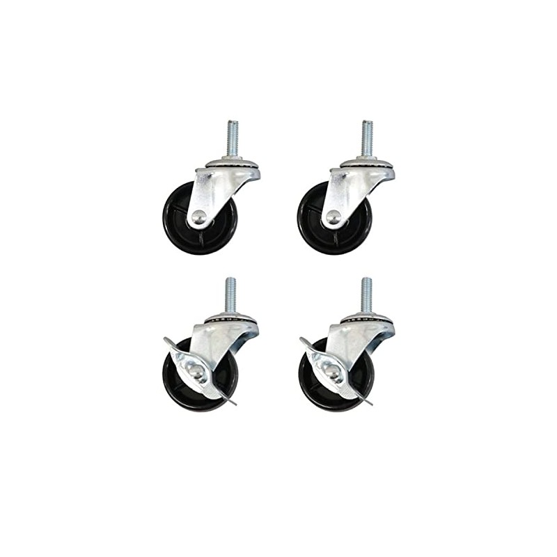 AIS CC-600 BK Caster (PP) Set of 4