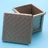 Iegefirm Square Box Mould with Lid Toast Mould Bread Mould