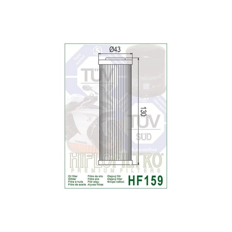 HiFlo Oil Filter HF159 Ducati Panigale 899 959 1199 1299