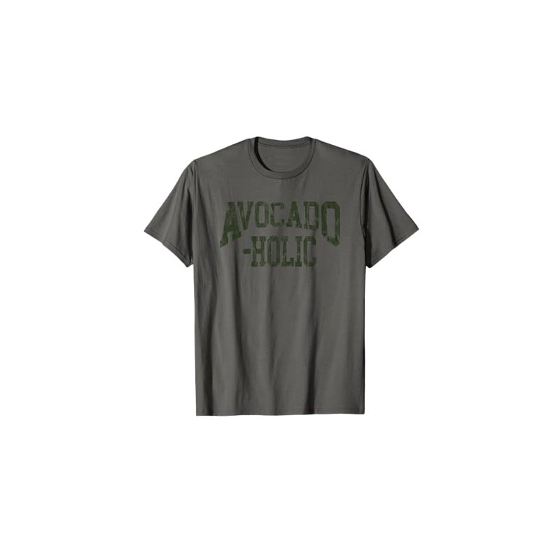 Funny Avocado Vegan Avocado-holic Gift for Vegetarians T-Shirt