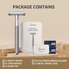 Gearhub Double Edge Safety Razor Stainless Steel Metal Reusable Wet