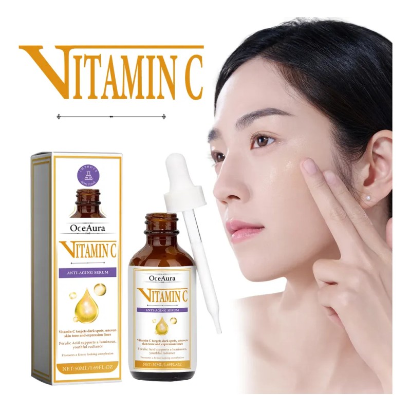 Sérum Facial Con Vitamina C Oceaura, Tamaño De Viaje