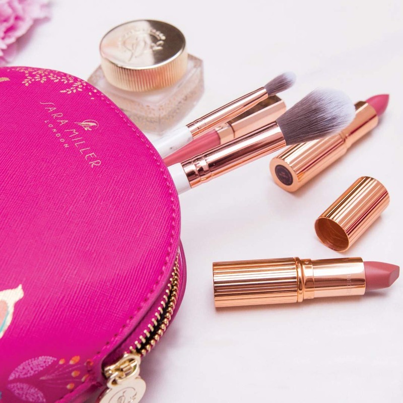 Sara Miller Cosmetic Bag, Pink, Small