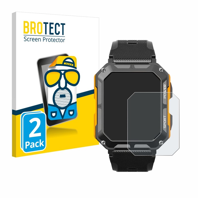 brotect Screen Protector Anti-Glare compatible with Njord Gear The Indestructible