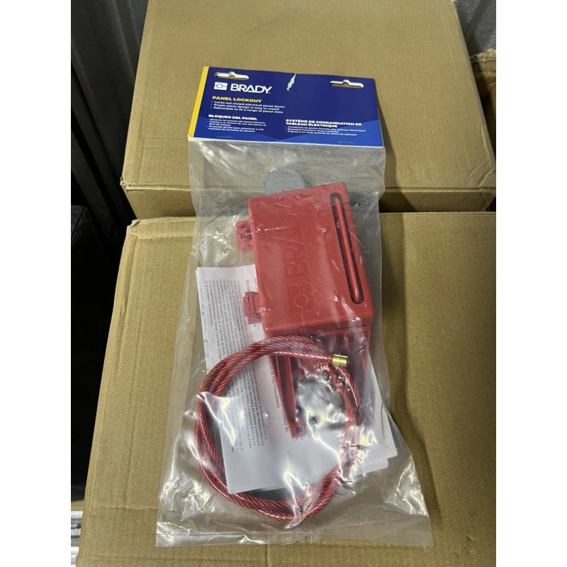Brady 151633 Circuit Breaker Lockout,Red,6.