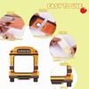 3 Pcs Back to School Photo Props Frame School Bus