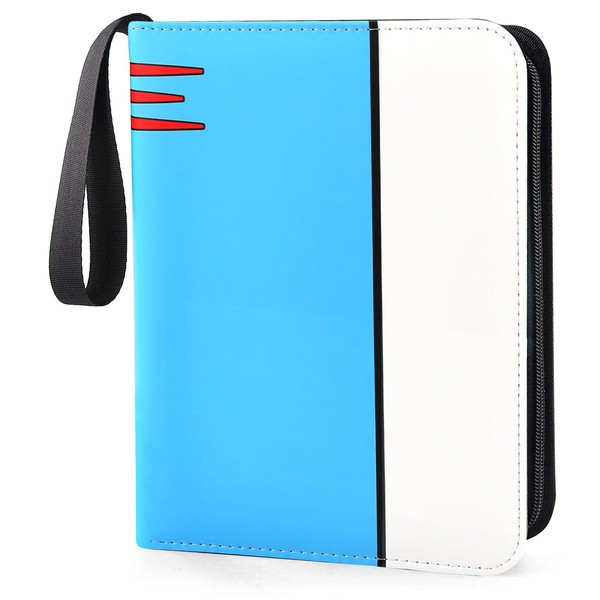 Card Binder 4 Pocket, Collectible Trading Card Albums Fits 400