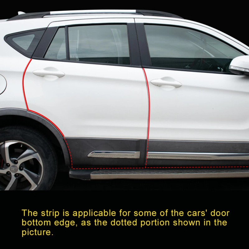 XUKEY Car Door Boot Edge Protector Strip Trim Rubber U