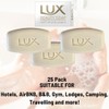 25 X Lux Pro Formula Beauty Guest Soap with Moisturisers