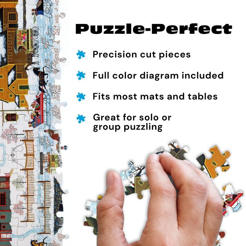 Buffalo Games - Hickory Haven Canal - Charles Wysocki -