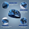 ZEBKEL 4 Pezzi Fasce Sportive, Fascia Antisudore per Uomini &