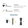 DCOMA Front or Rear Upper Lower A Arm Shaft Bushings