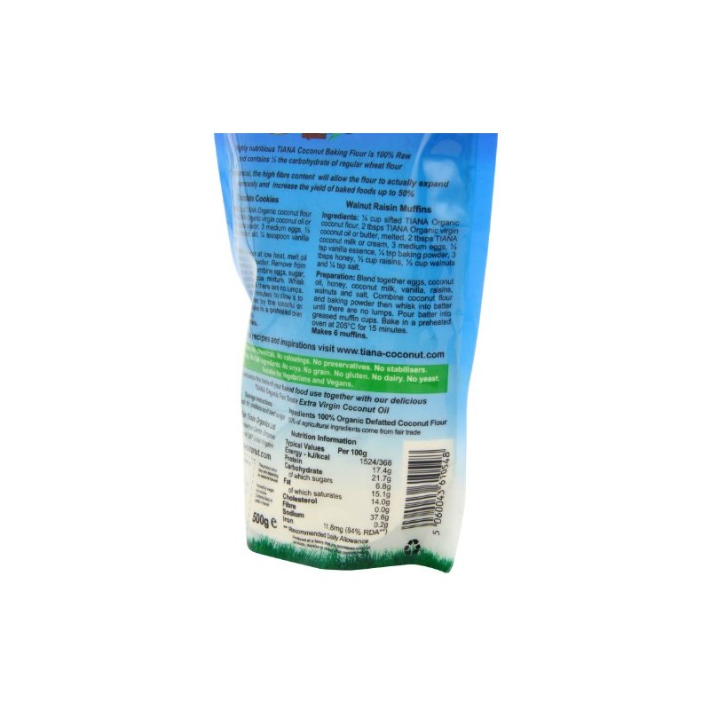 (Pack Of 6) - Organic Pure Coconut Flour - Gluten