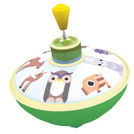 Bolz 52547 - Brummkreisel Waldtiere, 13 cm