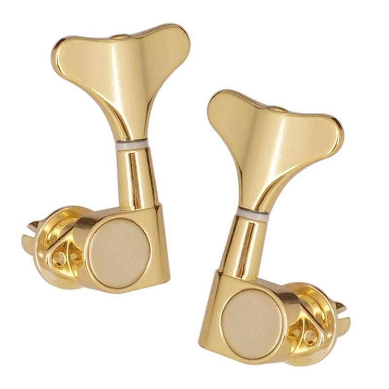 6 Pieces Gold Bass Closed Tuning Pegs Machine Heads for