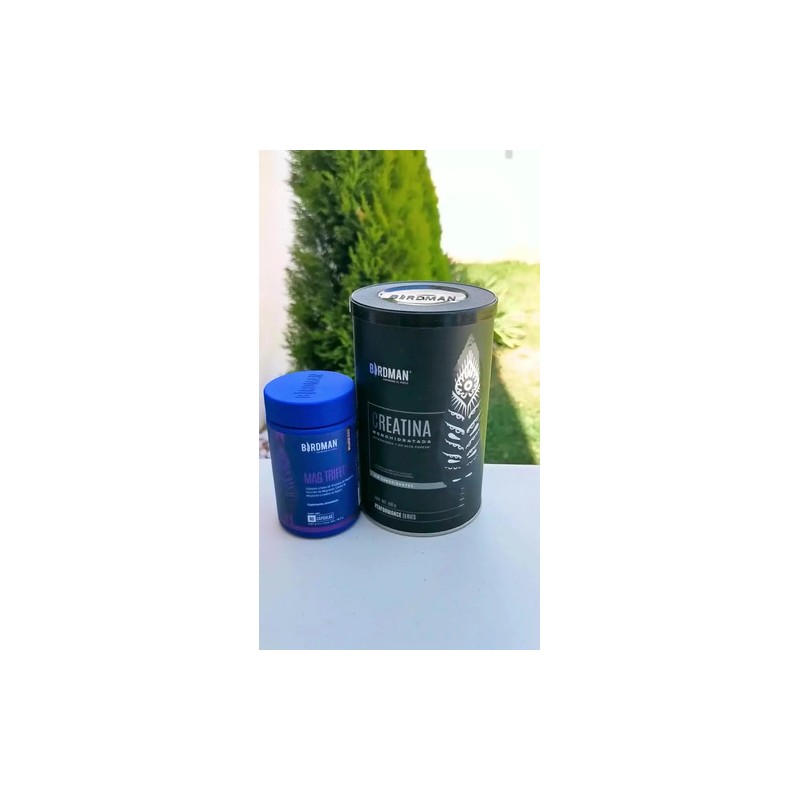 Kit Birdman Creatina Citrato, Glicinato Y Treonato Magnesio Birdman Creatine