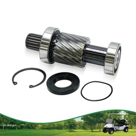 YEBOOCA Golf Cart Input Shaft Kit Compatible with EZGO Marathon 1988-1994 & TXT & Medalist 1994-up Electric Models, 19 Splines/21 Tooth, 1.5'' Diameter Gear, Replaces # 26926-G01,28095-G01,612556
