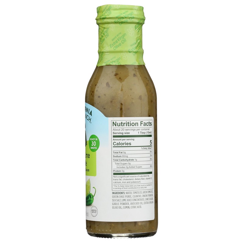 California Olive Ranch Chile Lime Verde Marinade & Sauce -