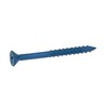 CONFAST 3/16" x 3-3/4" Flat Phillips Concrete Screw with 2