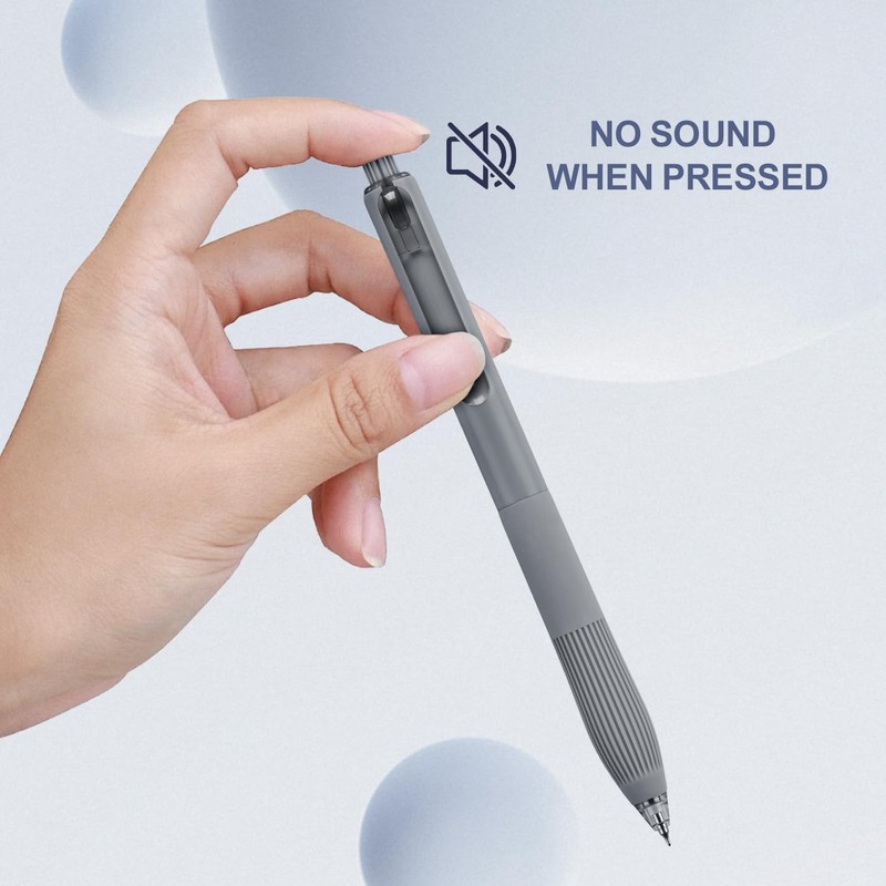 Linbsunne Gel Pens Black Ink Pens for Office 0.5mm Fine