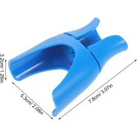 Guía Portátil para Gotas Oftálmicas Soporte Ajustable de Abs, Dispensador Práctico para Uso en Casa U Oficina, Adecuado para Personas Ojos Secos