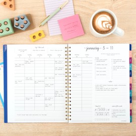 AT-A-GLANCE 2026 Planner, Weekly & Monthly, 8.5" x 11", Large, Harmony, Denim (1099-905-20-26)