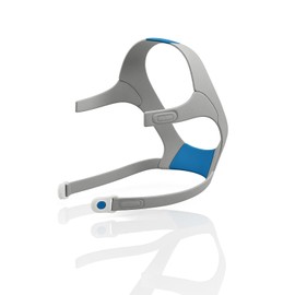 RespiraX AirFit/AirTouch F20 Headgear - Replacement CPAP Headgear - Frame System & Full Face Cushion Not Included - Premium CPAP Accessories - Medium/Standard, Blue