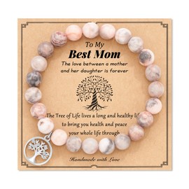 LAVEIR Gifts for Mom, Best Mom Gifts Tree of Life Bracelet Birthday Mothers Mother's Day Gifts Presents for Mom Who Have Everything from Daughters Son