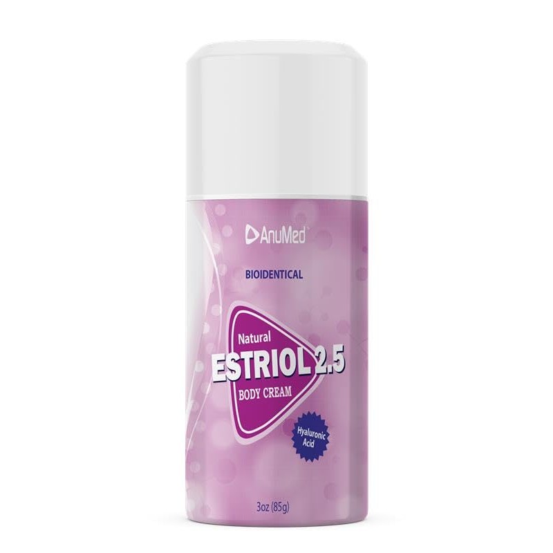 AnuMed International- Crema corporal natural bioidéntica ANU-est (estriol) de 2,5