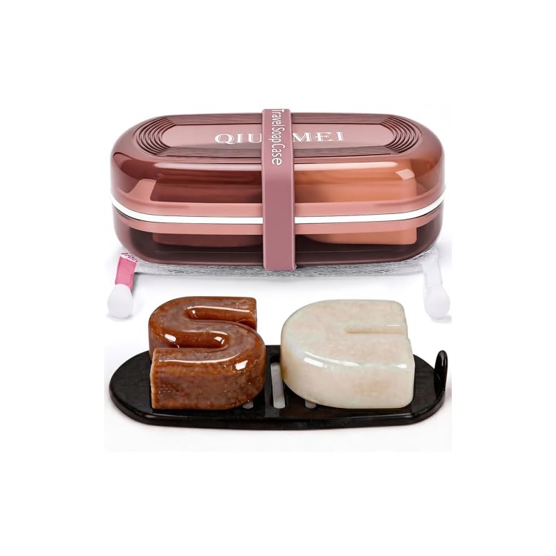 Soporte para barra de champú y funda de jabón, contenedor