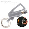 Kerosene Lighters Flint Metal Match Waterproof Keychain Outdoor Emergency Survival