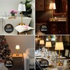 ONEWISH Cordless Lamp-Battery Operated Table lamp, 4000mAh Rechargeable, Stepless Dimmable,